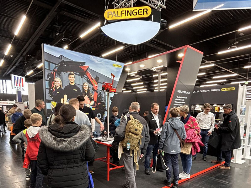 PALFINGER: Starker Auftritt auf der BIM 2023